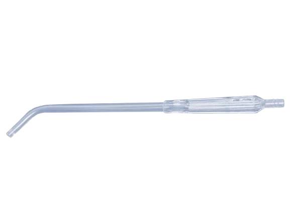 Cánulas de aspiración Yankauer estériles con extremo abierto - 25 cm (caja de 50)