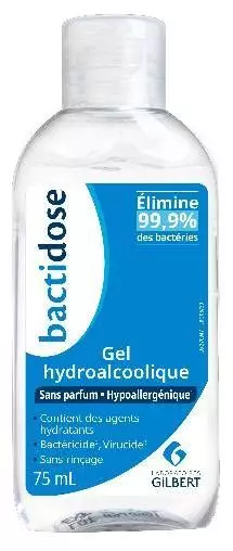 Gel hidroalcohólico Laboratoires Gilbert Bactidose