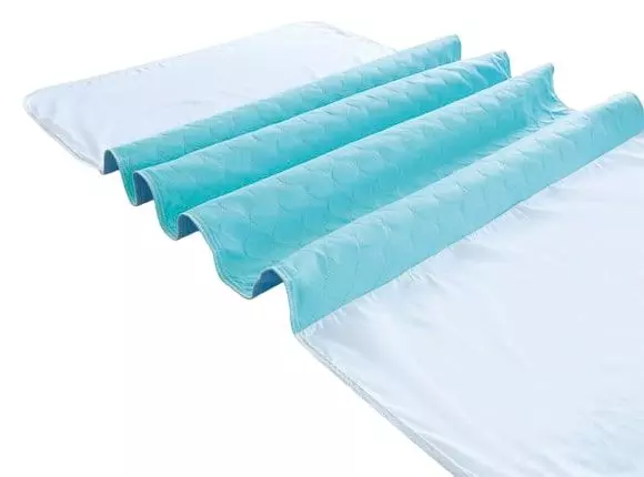 Sábanas absorbentes reutilizables con solapas Aidapt (juego de 2)