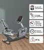 Bicicleta estática reclinada ergómetro ROADSTER Care Fitness EMS