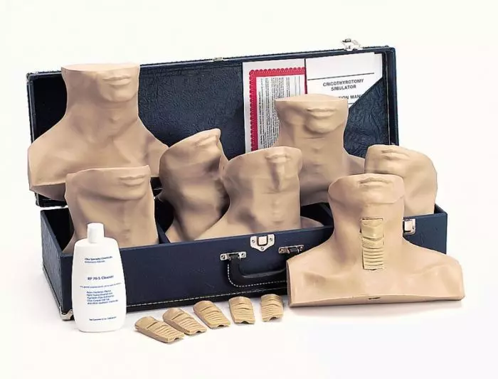 Simulador de traqueostomía R10036 Erler Zimmer