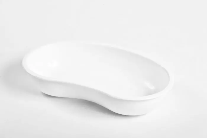 Cubeta de plástico con forma de riñón Holtex 260 x 160 x 50 mm