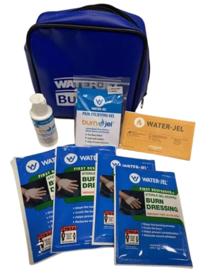 Kit de compresas para quemaduras Water Jel - ASSU completo