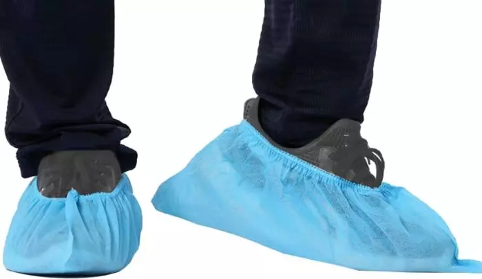 Cubrezapatos azules sin suelas (caja de 2000)