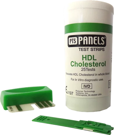 25 tiras reactivas colesterol HDL CardioChek