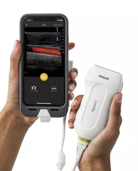 Dispositivo de ecografía Philips Lumify para iOS