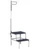 Estribo para flebología con rampa ajustable (2 peldaños) Carina 59