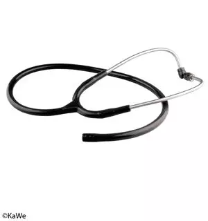 Tubo y olivas para fonendoscopio Estándar Prestige Negro KaWe