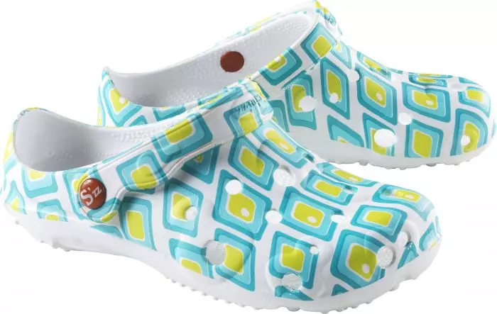 Zuecos Sanitarios para Mujer Schu'zz Globule Graphic