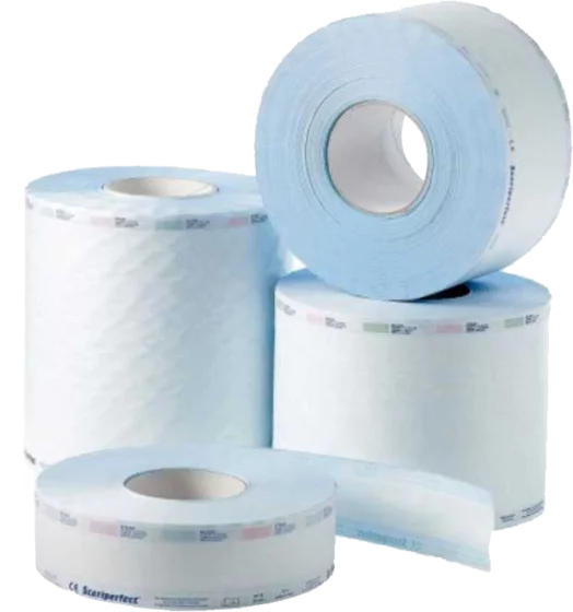 Rollo de esterilización de 10 cm x 200 m 