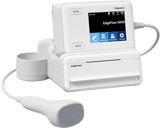 Base con impresora para la vejiga Scanner Edgeflow UH10