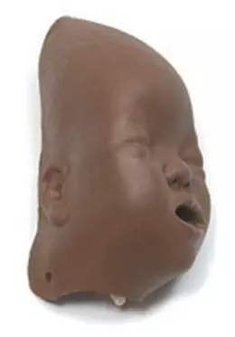 Maniquí RCP Baby Anne con bolsa de transporte, de piel oscura W19542