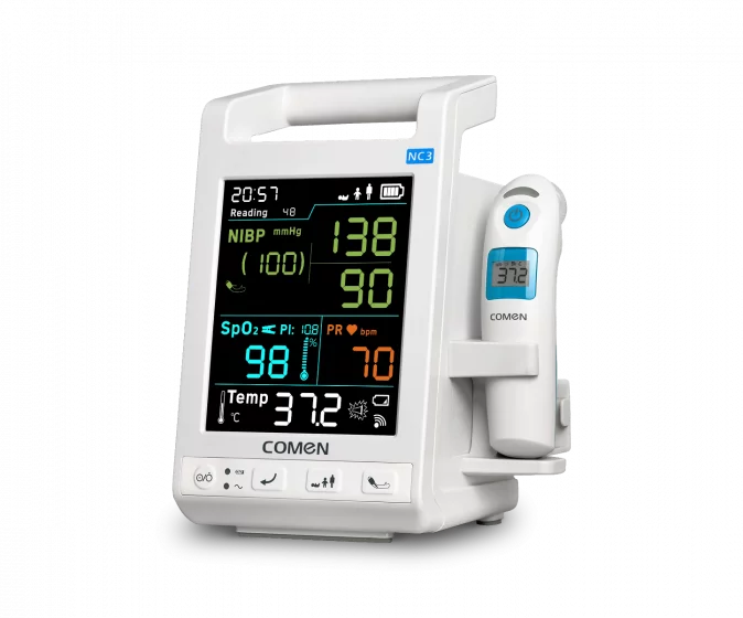 Estación de diagnóstico NC3 PNI + SPO2 + TEMP de Comen
