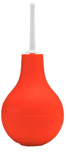 Pera con cánula rígida lavativa Enema PIC