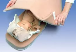 Modelo de palpación para maniobras de Leopold 3B Scientific W43015 