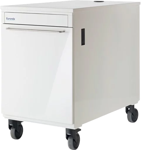 Carro de almacenamiento E-cart para esterilizador autoclave Euronda