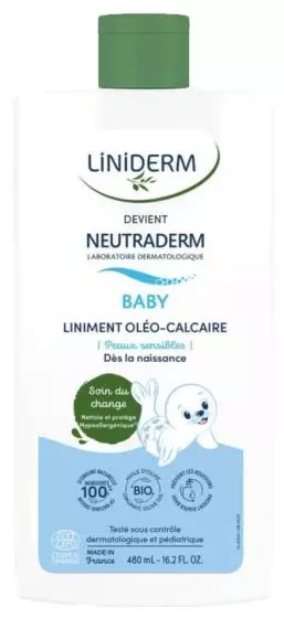 Neutraderm linimento oleo-calcáreo para pañales